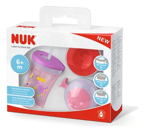 NUK SET 3 EN 1 DESDE LOS 6 MESES  – Pañalera Belyan